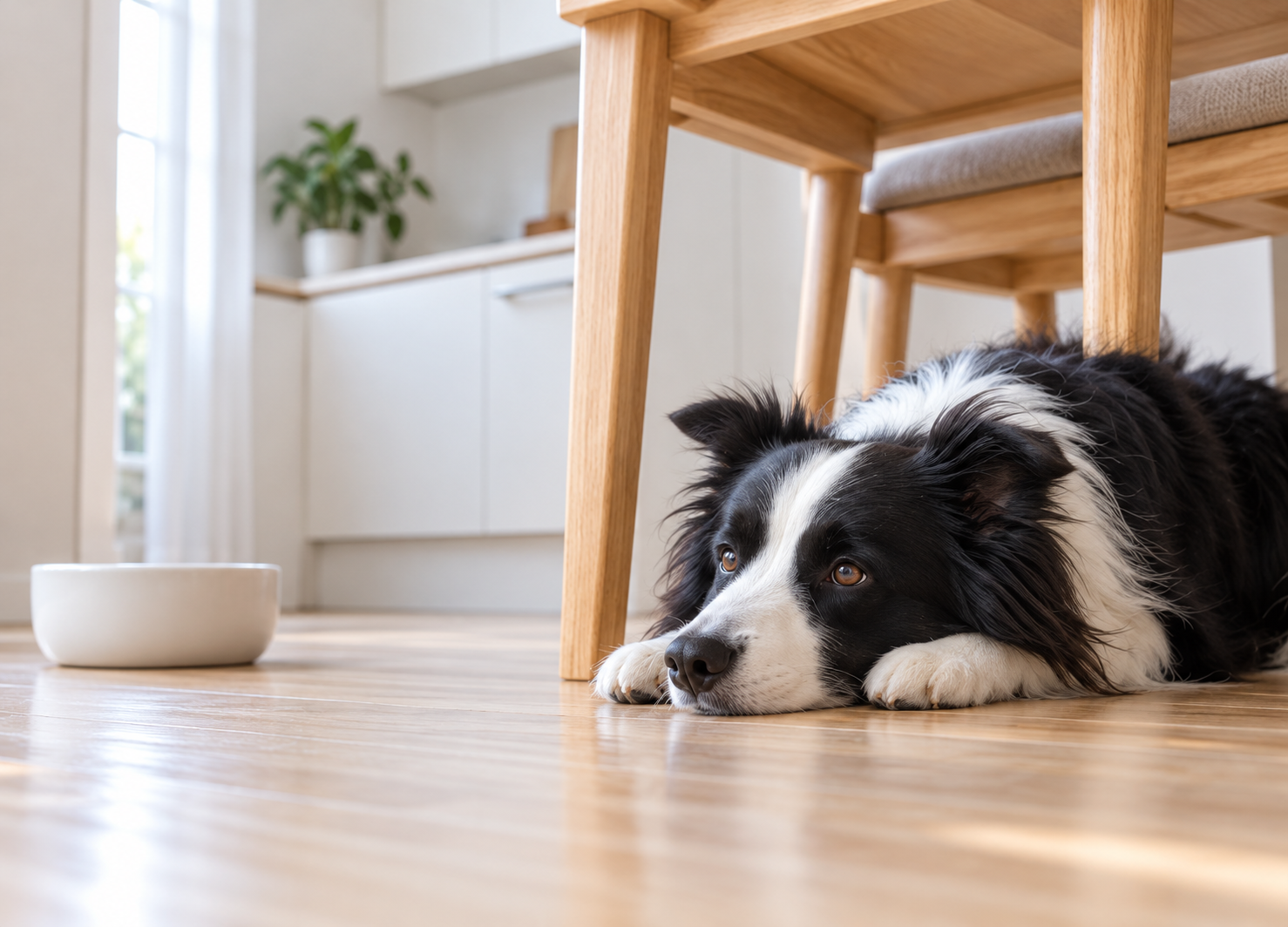 愛犬の水の飲み方や体調の変化を見守る飼い主